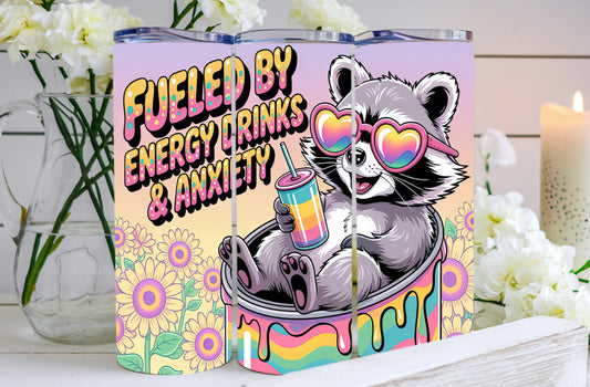 Anxious but Caffeinated Tumbler