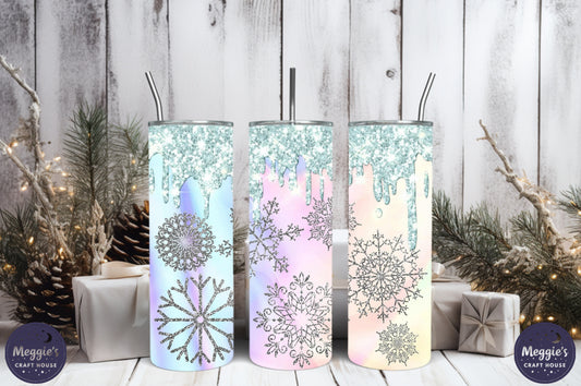 Snowflake Sorbet Tumbler