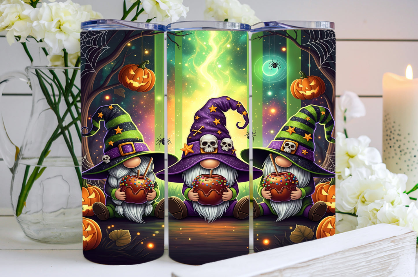 Halloween Gnomes Tumbler