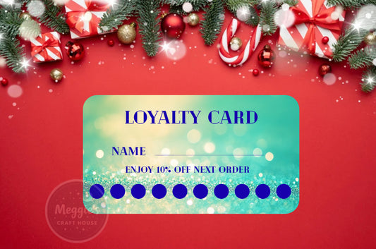 Joyful Journey Tracker Loyalty Cards
