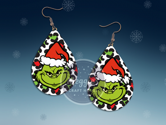 Grinchmas Gone Wild Earrings
