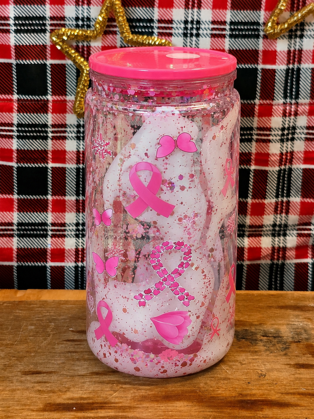 Strong Is the Only Choice – Breast Cancer Awareness Lava Cup