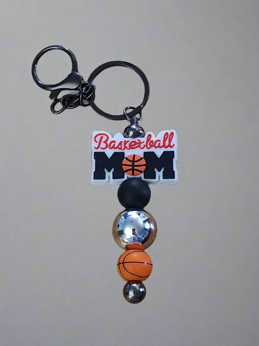 Basketball mom - keychain