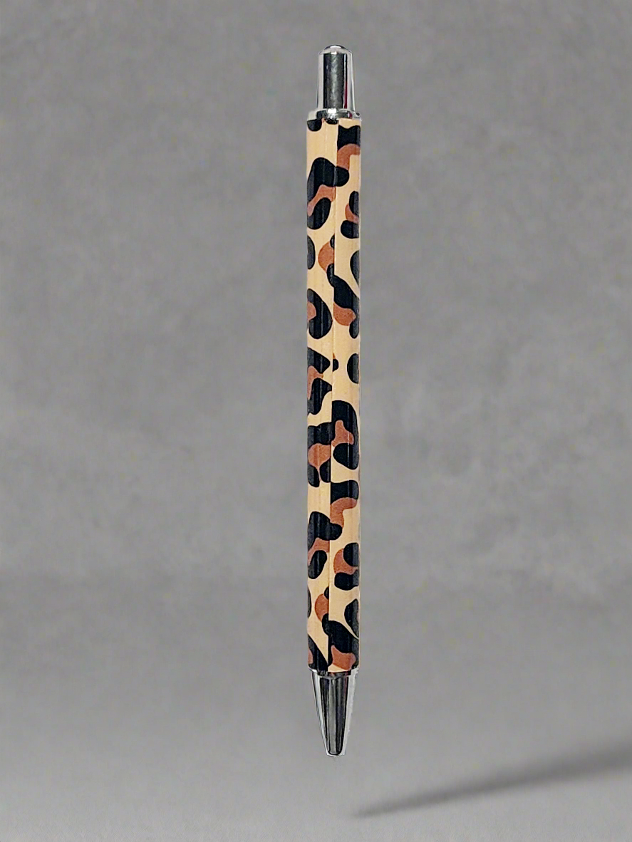leopard theme - UV wrap pen
