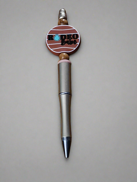 Rodeo babe -  Beaded pen