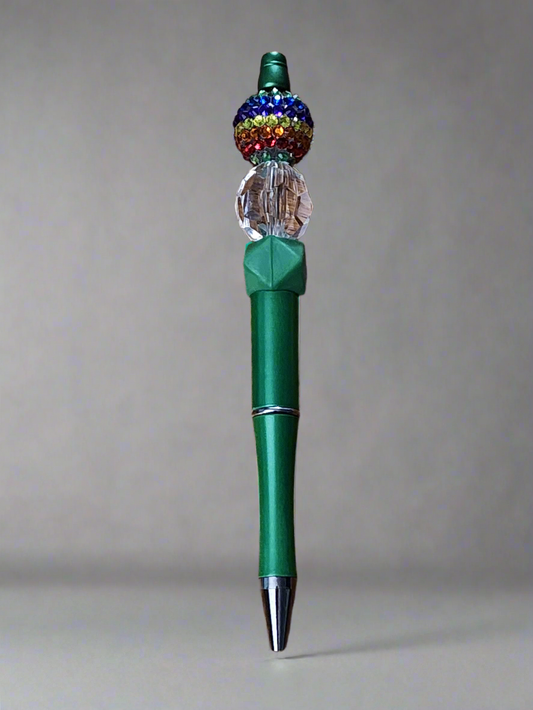 Beaded pen