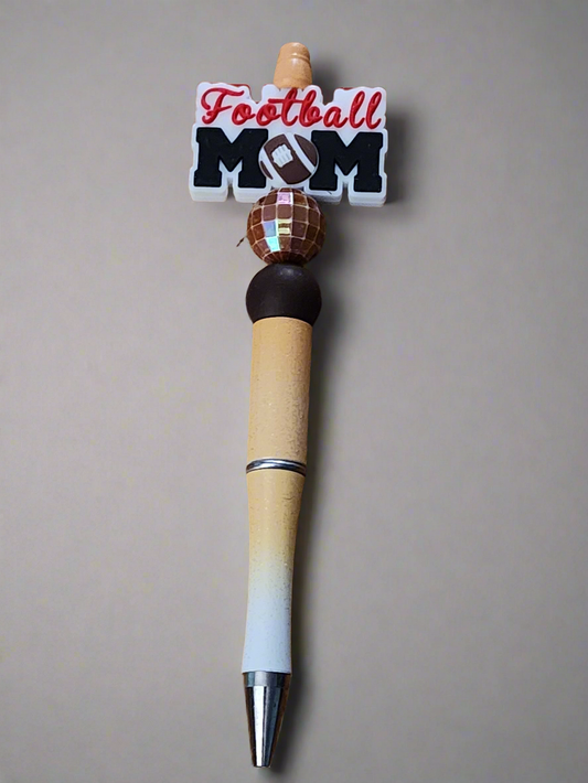 Football mom - Beaded pen