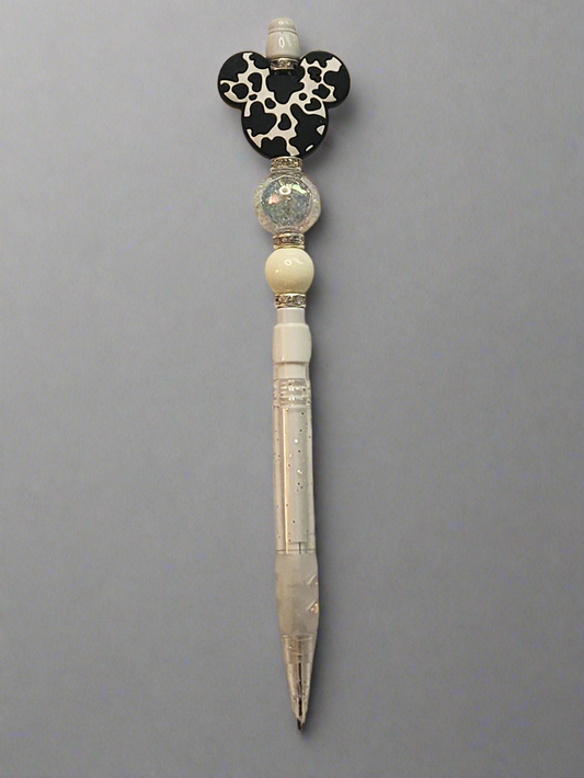 Mickey cow print - Beaded pencil