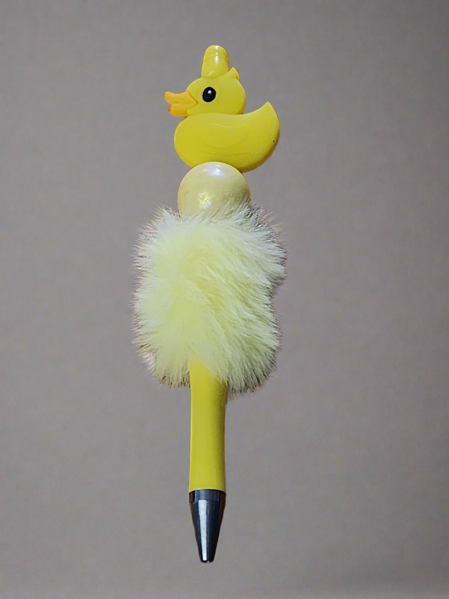 Duck - beaded pen