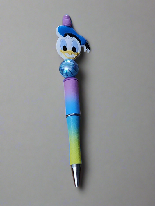 Donald Duck -  Beaded pen