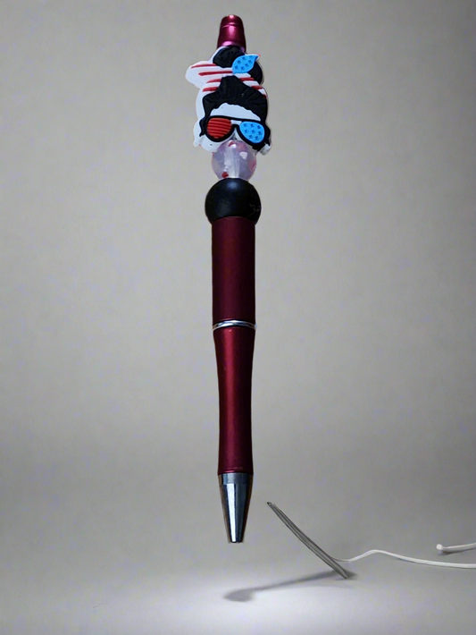 USA Mama - Beaded pen