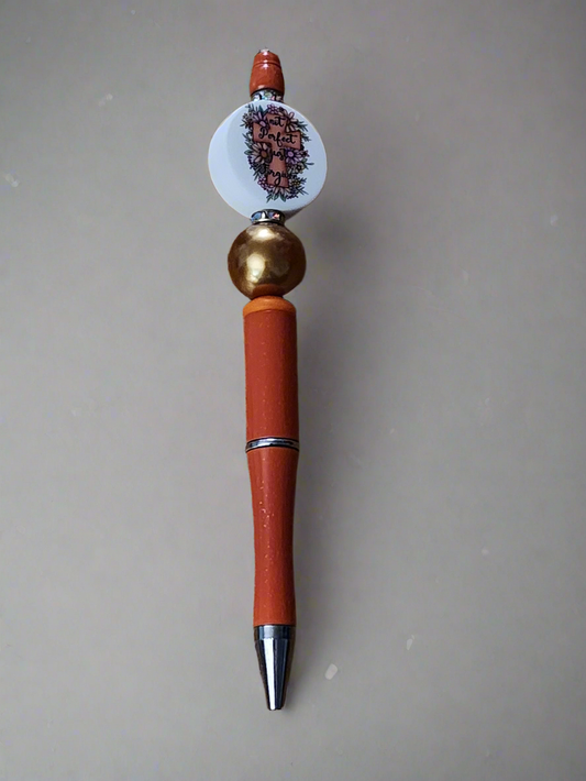 -  Beaded pen