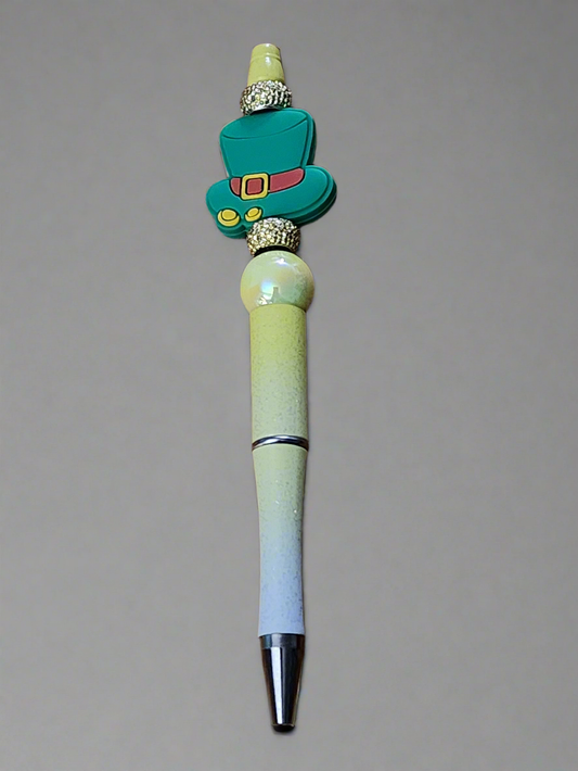 St Patricks Day - Beaded pen