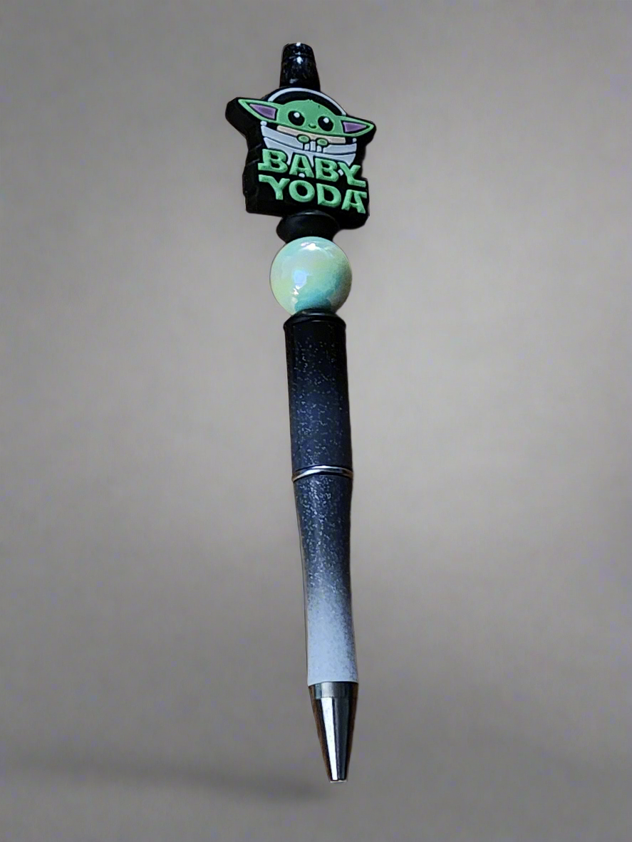 Baby Yoda - Beaded pen