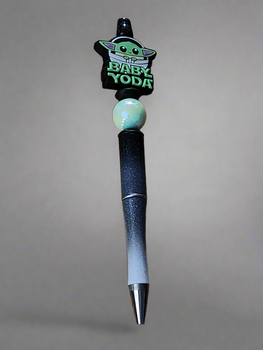 Baby Yoda - Beaded pen