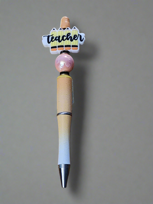 Teacher - Beaded pen