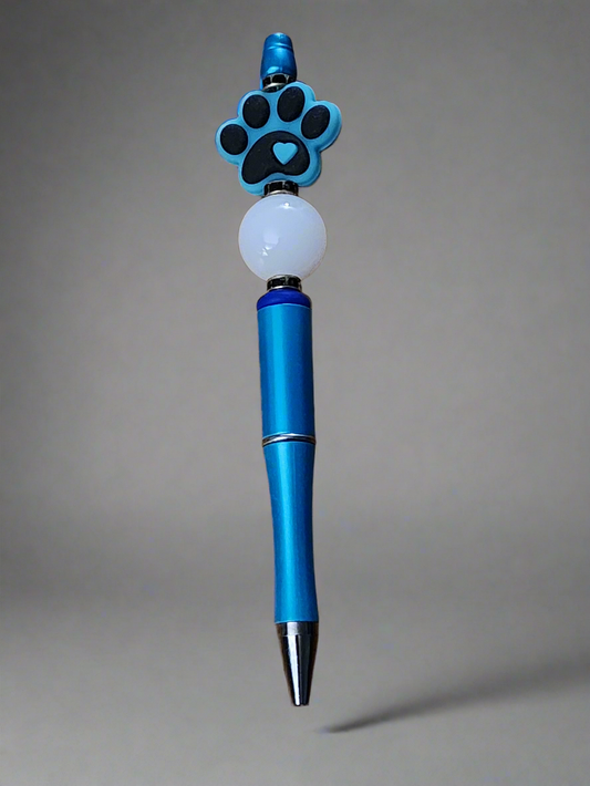 Paw print - Beaded pen