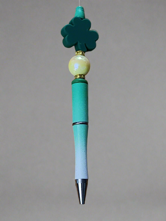 St Patricks Day - Beaded pen
