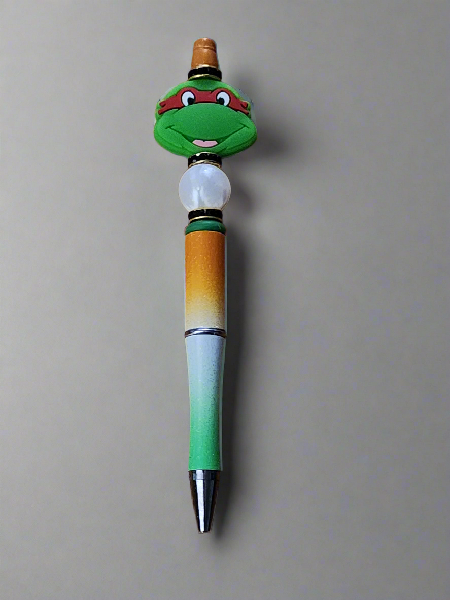 Ninja turtle -  Beaded pen