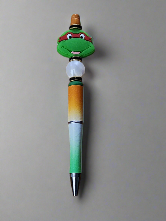 Ninja turtle -  Beaded pen