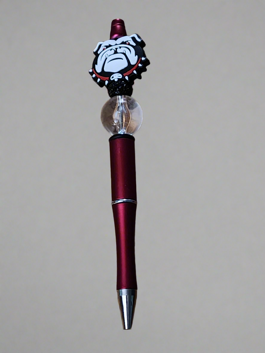 Bulldog - Beaded pen