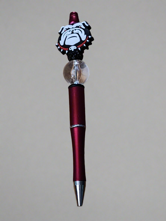 Bulldog - Beaded pen