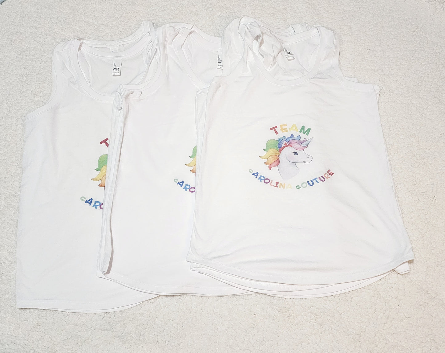 Team Carolina Couture Tank tops
