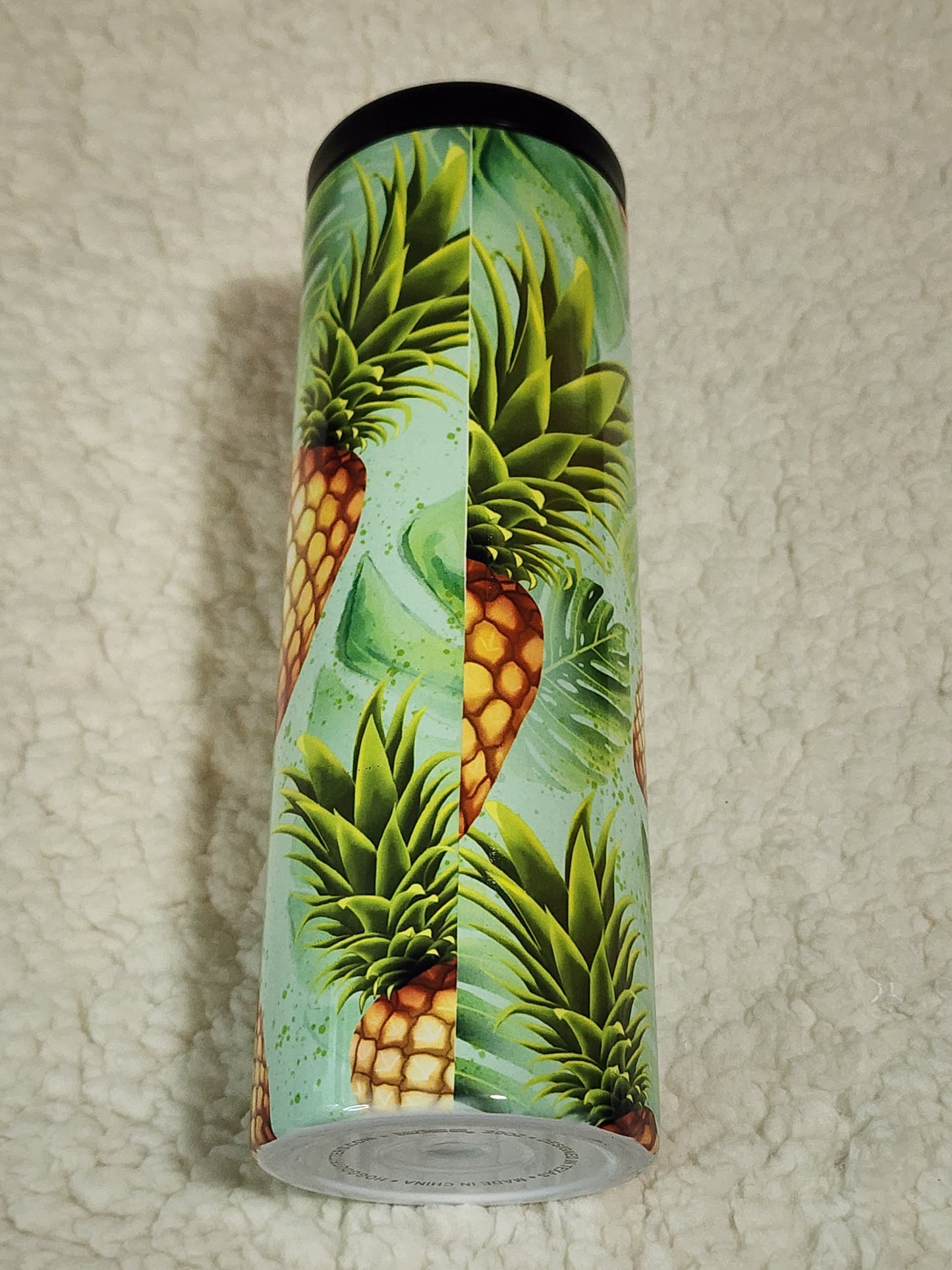 Pineapple theme tumbler