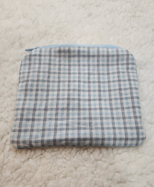 Plaid theme - Zipper pouch