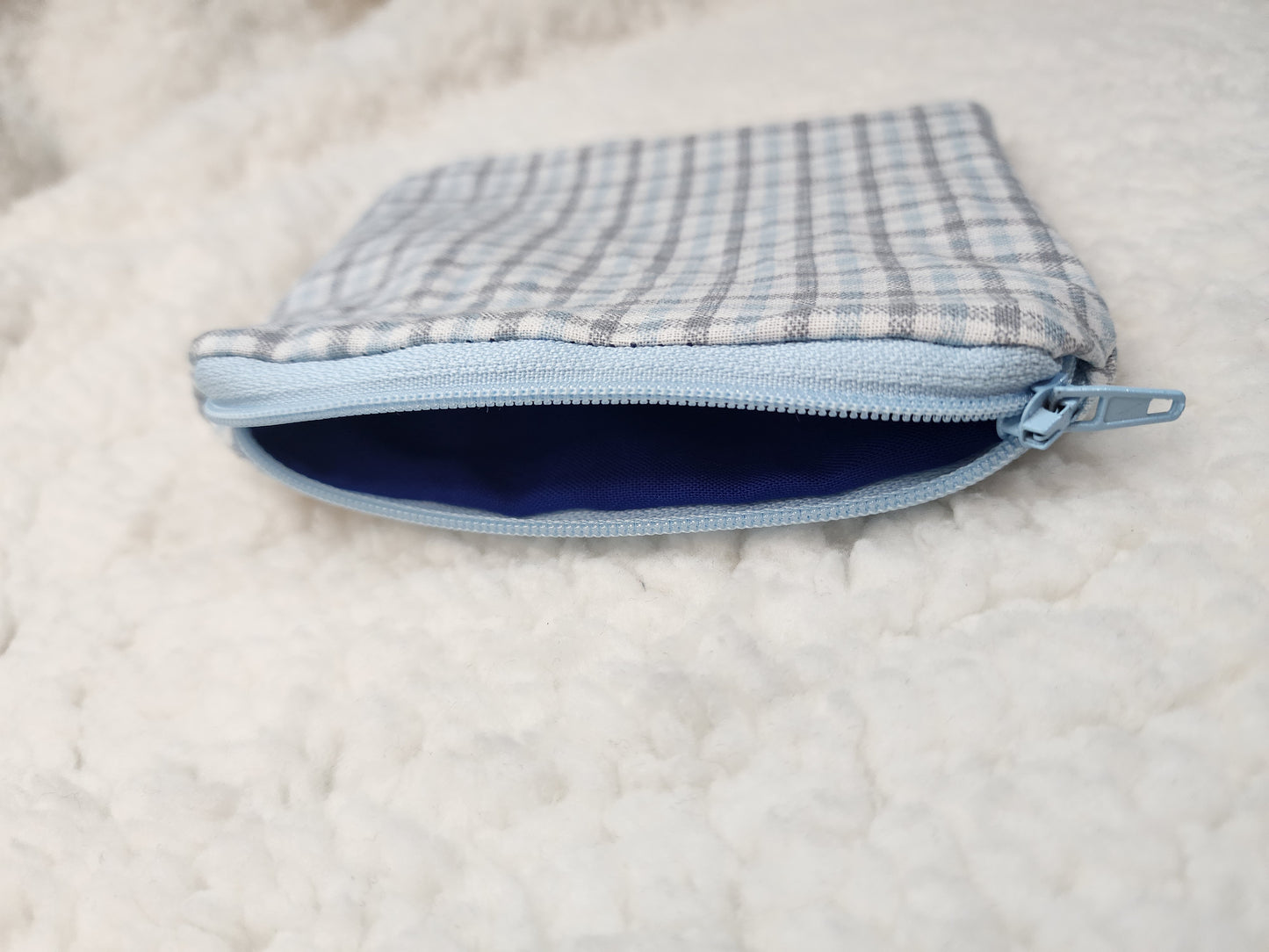 Plaid theme - Zipper pouch