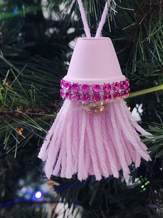 Pink Bling Ornament