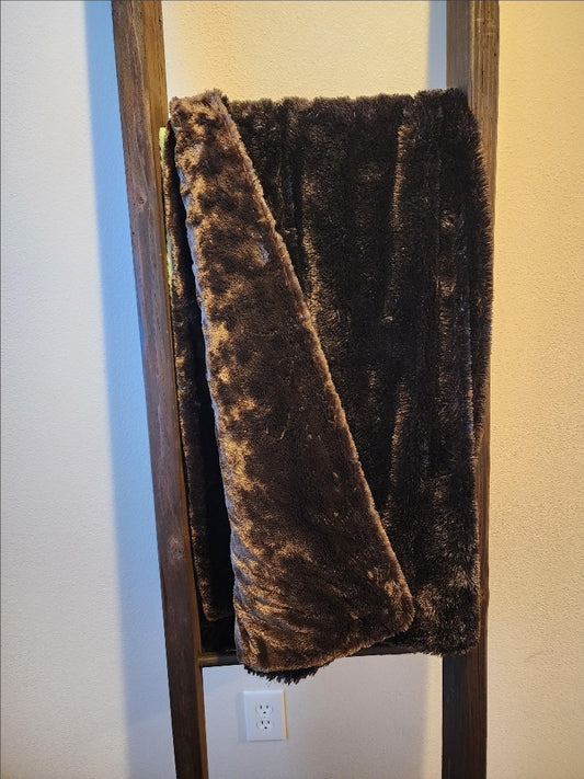 Brownie Hug Minky Blanket