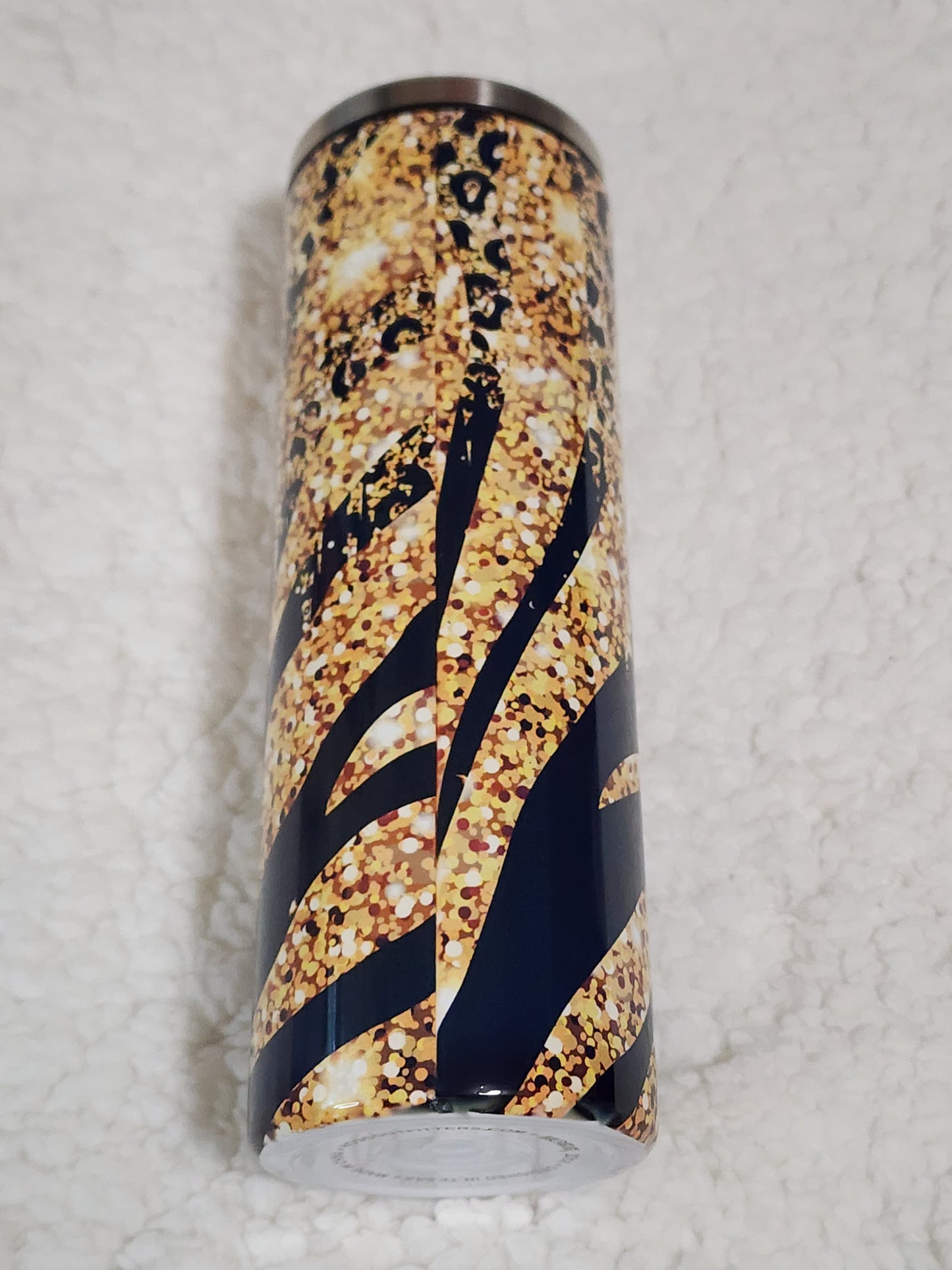 Black snd gold tumbler
