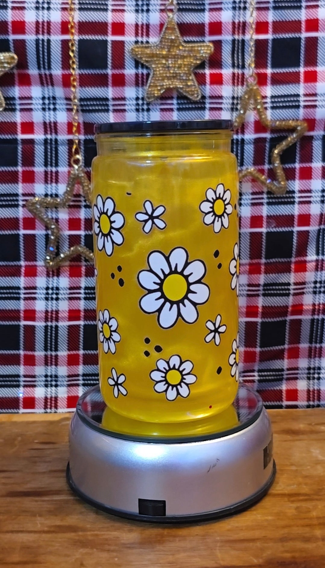 Sunshine Daisy Cat Eye Cup