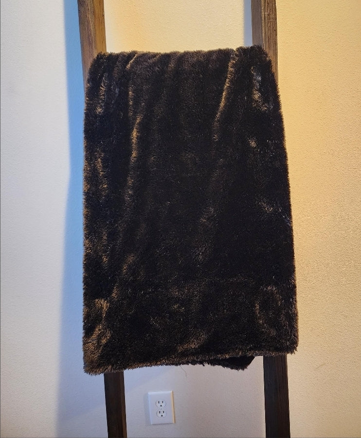 Brownie Hug Minky Blanket